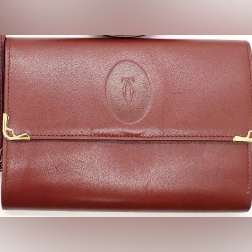 CARTIER Kisslock Wallet
